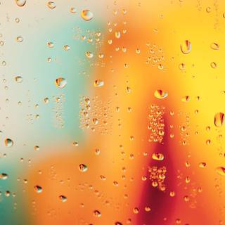 Orange iPhone 4k wallpaper