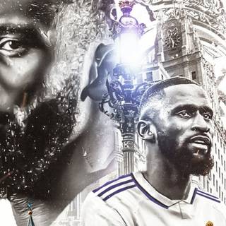 Antonio Rudiger 2023 wallpaper