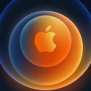 Orange iPhone 4k wallpaper