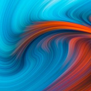 Orange iPhone 4k wallpaper