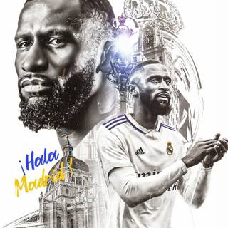 Antonio Rudiger 2023 wallpaper