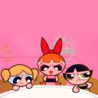 Powerpuff Girl Valentine's Day wallpaper