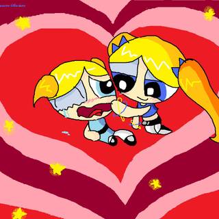 Powerpuff Girl Valentine's Day wallpaper