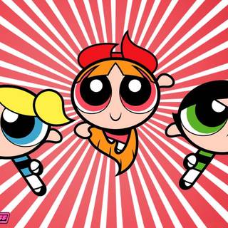 Powerpuff Girl Valentine's Day wallpaper