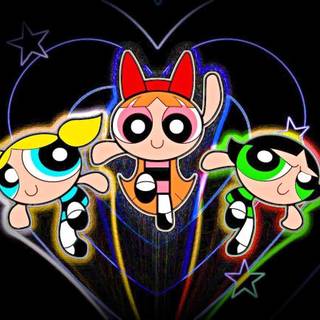Powerpuff Girl Valentine's Day wallpaper