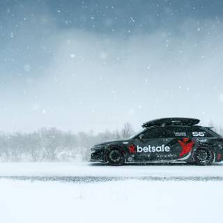 Audi snow wallpaper