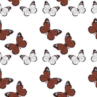Brown butterfly wallpaper