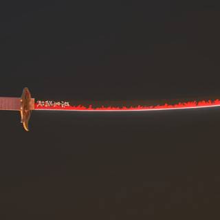 Demon Slayer katana wallpaper