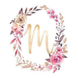 M letter logo wallpaper