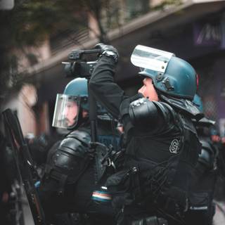 Riot Police wallpaper