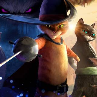 Puss in Boots the Last Wish HD wallpaper