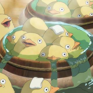 Studio Ghibli spring wallpaper