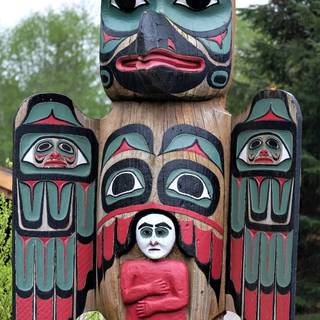 Totem pole wallpaper