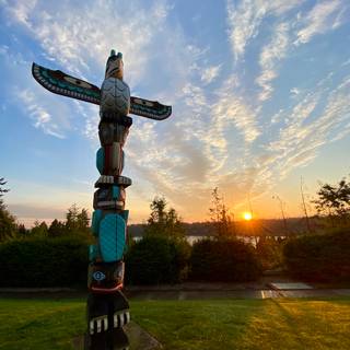 Totem pole wallpaper