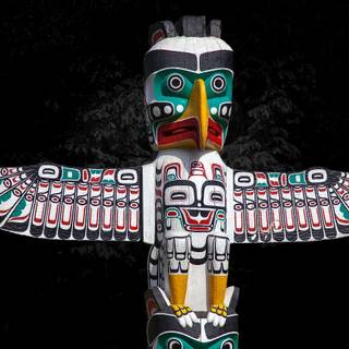 Totem pole wallpaper