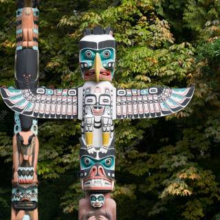 Totem pole wallpaper