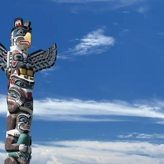 Totem pole wallpaper