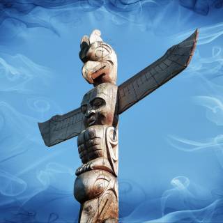 Totem pole wallpaper