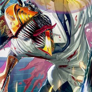 Anime Chainsaw Man wallpaper