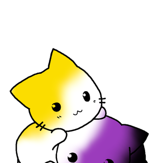 Pride cat wallpaper