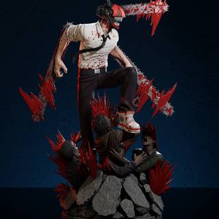 Anime Chainsaw Man wallpaper