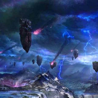 3D magical fantasy wallpaper