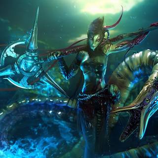 3D magical fantasy wallpaper