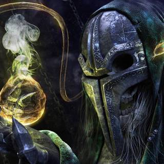 3D magical fantasy wallpaper