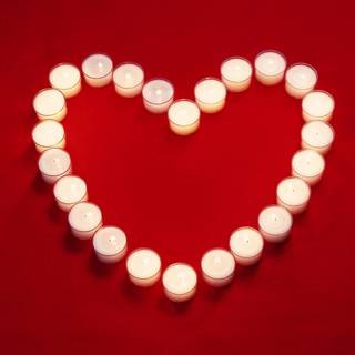 White Valentines wallpaper