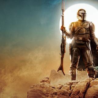 The Mandalorian Ultra HD wallpaper