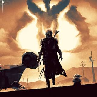 The Mandalorian Ultra HD wallpaper