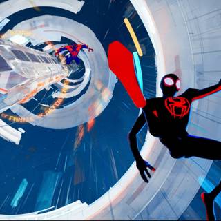 Spider-Man Across The Spider-Verse 2023 movie HD wallpaper