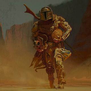 The Mandalorian Ultra HD wallpaper