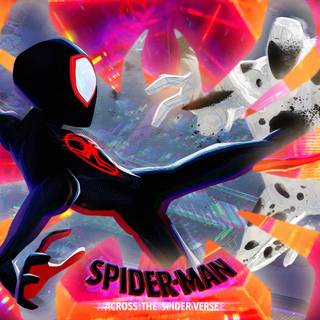 Spider-Man Across The Spider-Verse 2023 movie HD wallpaper