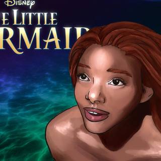 The Little Mermaid movie 2023 HD wallpaper