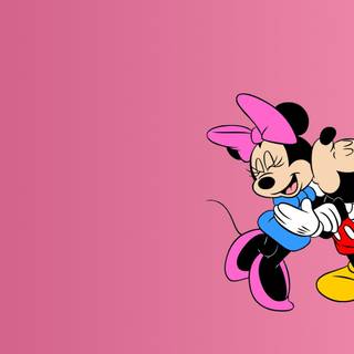 Valentine Mickey Mouse wallpaper