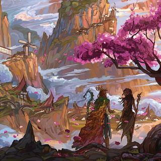 Ultrawide spring wallpaper