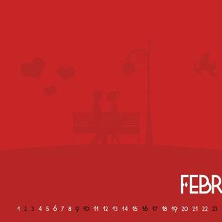 Valentine February wallpaper