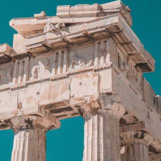 Greek architecture wallpaper