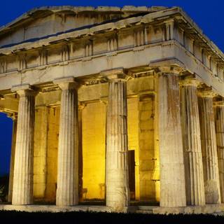 Greek architecture wallpaper