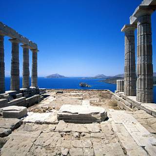 Greek architecture wallpaper