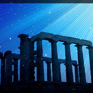 Greek architecture wallpaper