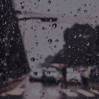 Dark rainy wallpaper