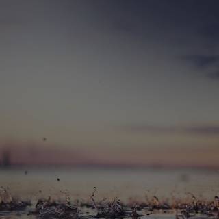 Dark rainy wallpaper