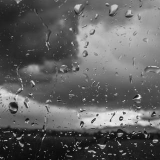 Dark rainy wallpaper