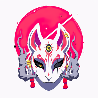 Japanese fox wallpaper