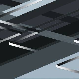 Black shapes wallpaper