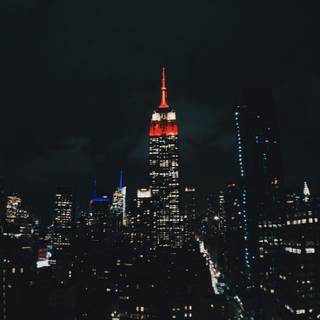 Dark buildings wallpaper