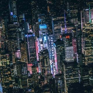 Dark buildings wallpaper