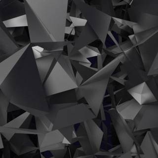 Black shapes wallpaper